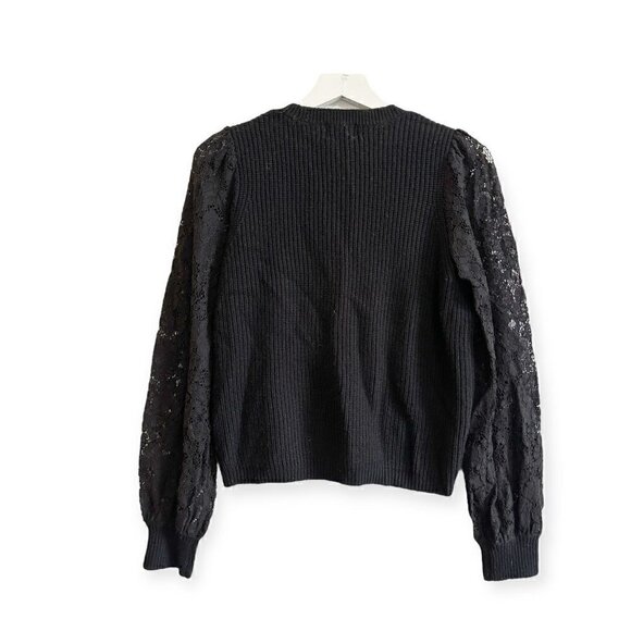 CAMI NYC Black Wool Beth Cardigan, Size S - Picture 4 of 12